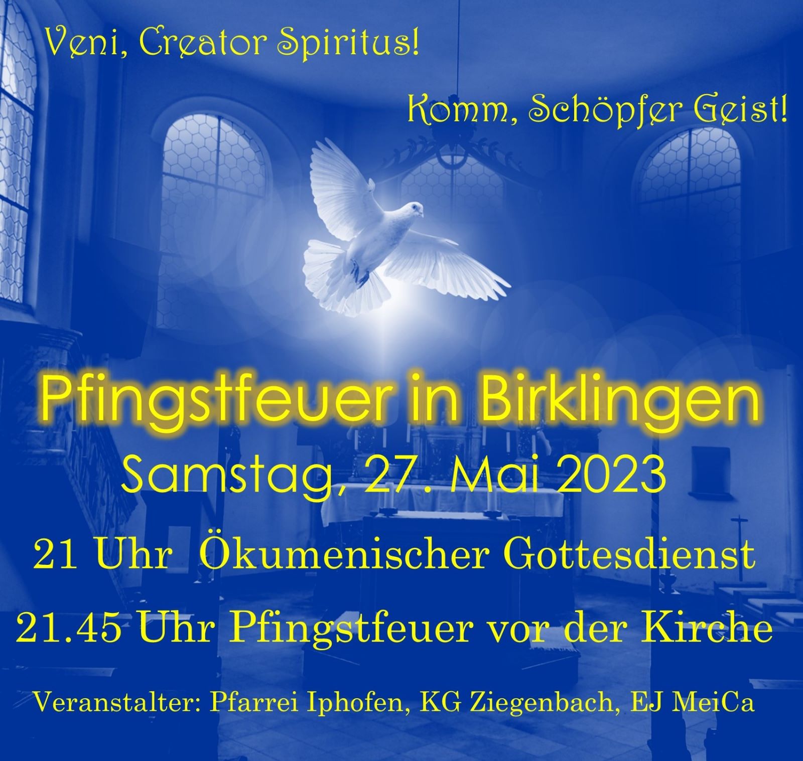 Pfingstfeuer in Birklingen